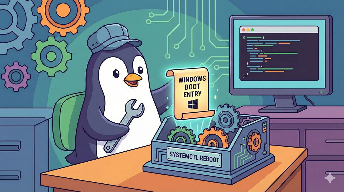 Manual Entry of Windows Boot Entries in Linux
